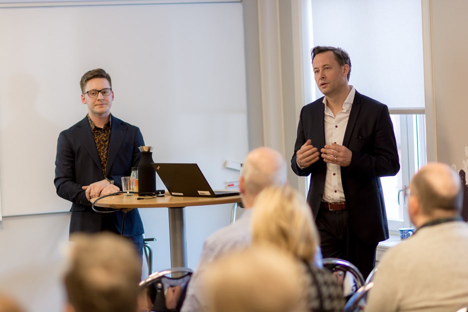 Martin Kløvrud og Atle Følgesvold