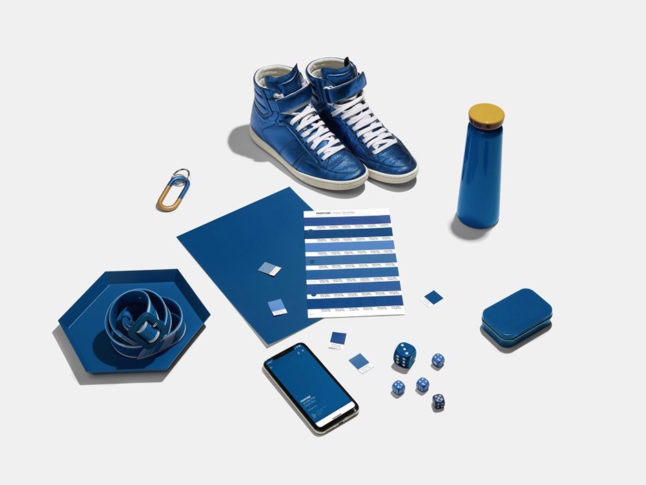 Pantone blå farger
