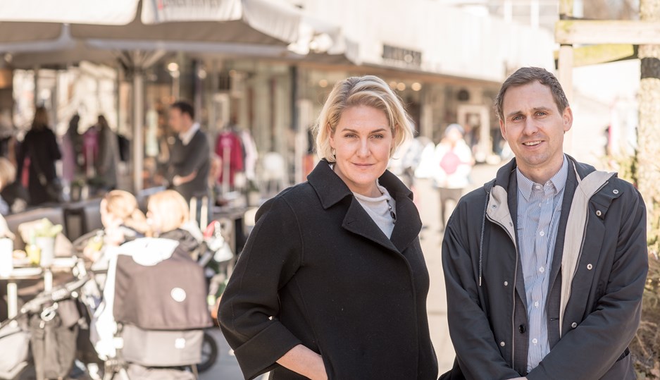 Marit Elisabeth Jensen og Eirik Friberg EkrannMarit Elisabeth Jensen og Eirik Friberg Ekrann