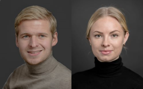 Jonas Østnes og Julie Saglien